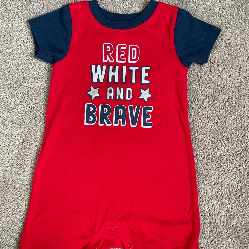 July 4th 18mo onesie
